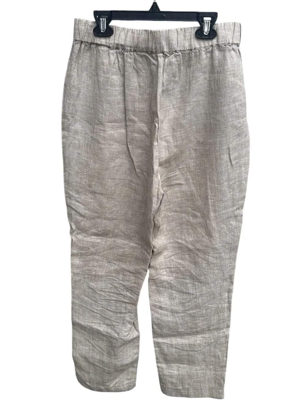 Quince Light Taupe 100% Linen Pants Size Small 📦